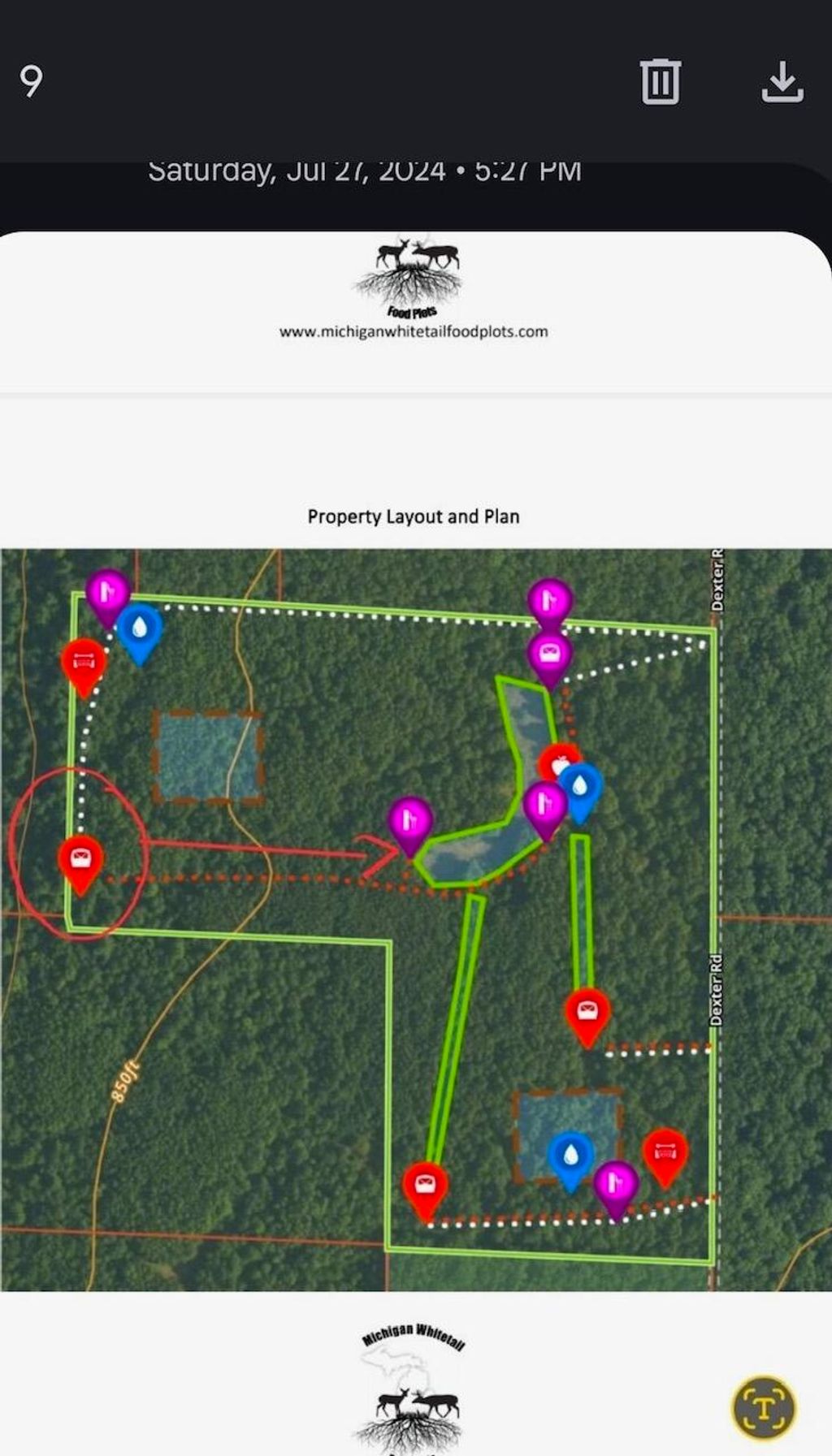 Photo of V/L Dexter Road, Wellston, MI 49689 (MLS # 26005795)