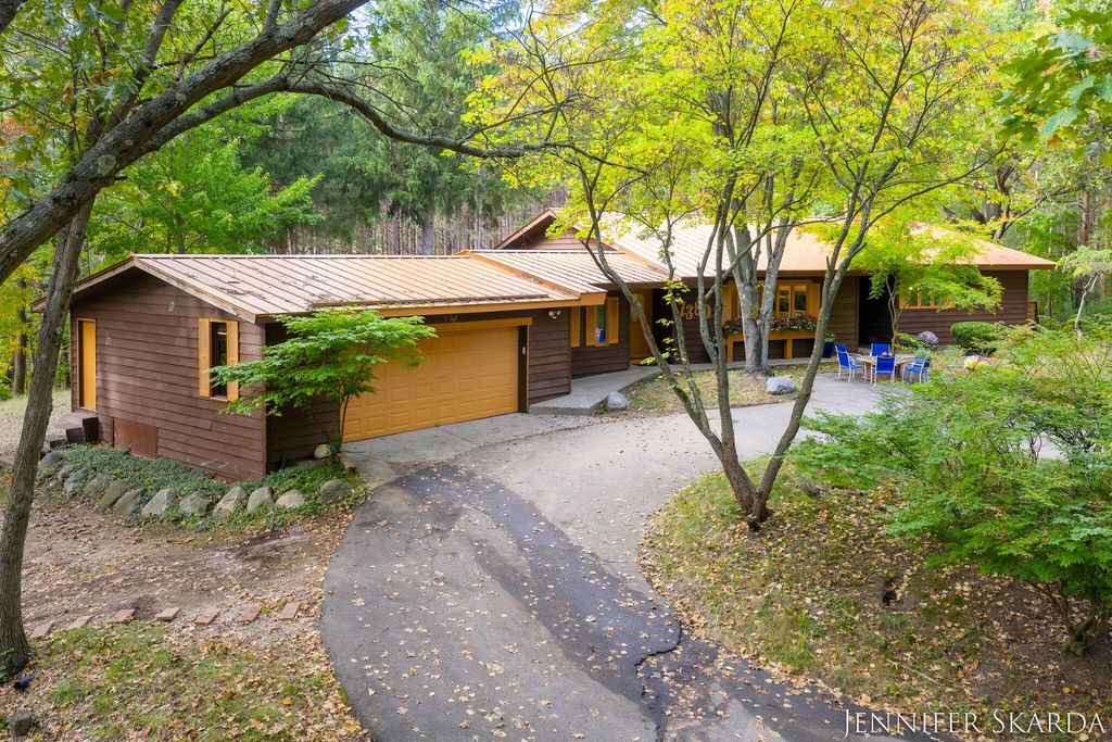 Photo of 7380 Leonard Street NE, Ada, MI 49301 (MLS # 25053004)