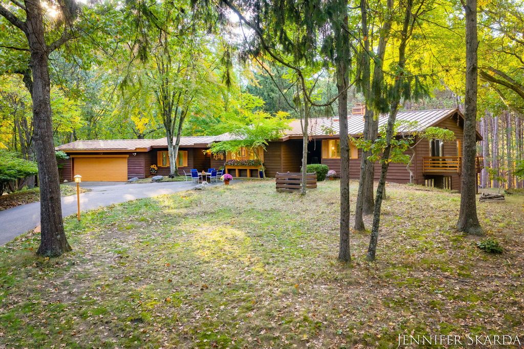 Photo of 7380 Leonard Street NE, Ada, MI 49301 (MLS # 25053004)