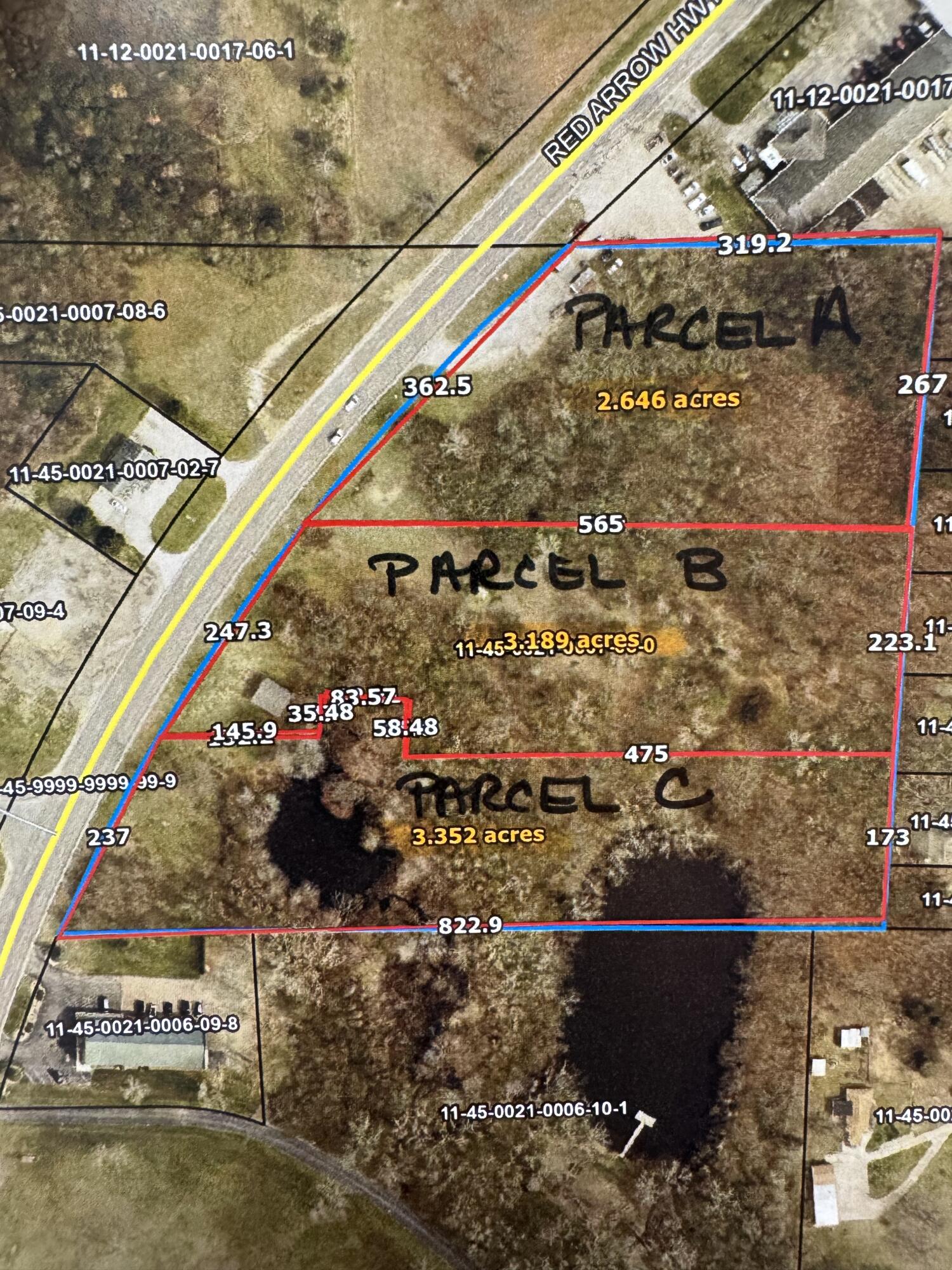 5363 Red Arrow Highway, Parcel B