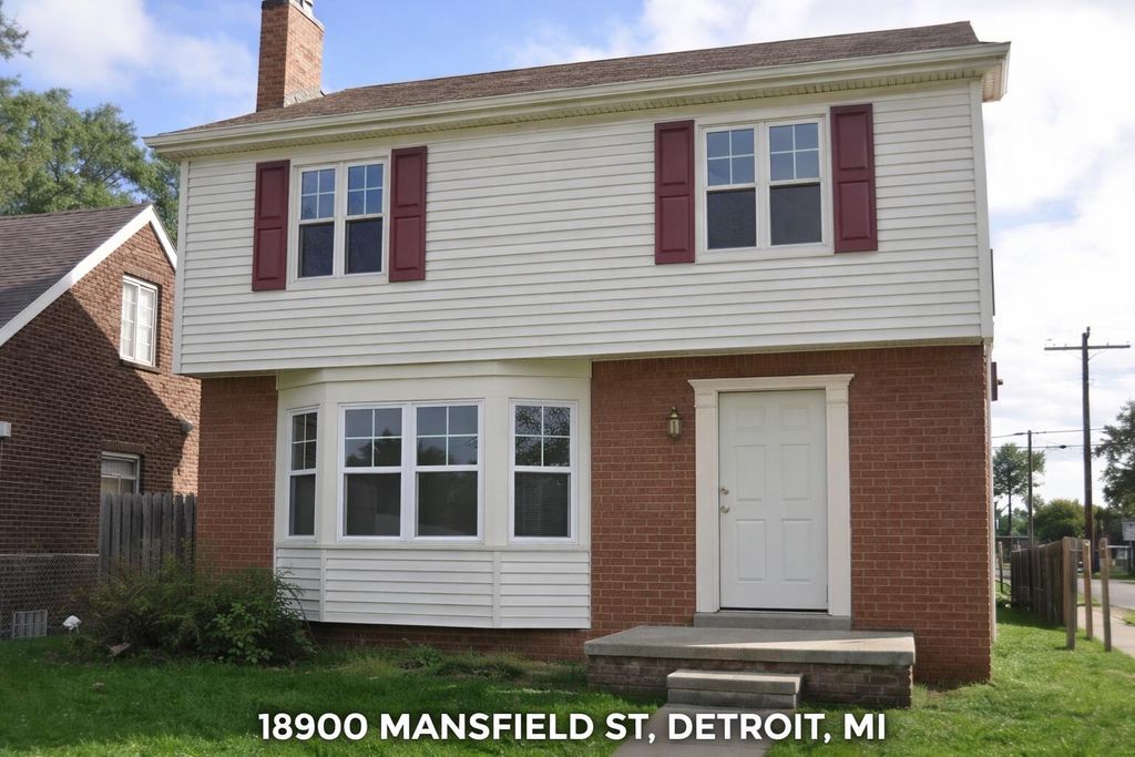 Photo of 18900 Mansfield Street, Detroit, MI 48235 (MLS # 26004953)