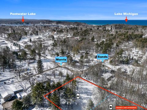 Photo of SANDS ST - Lot A, Pentwater, MI 49449 (MLS # 25010944)