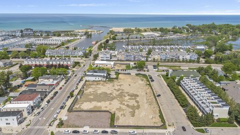 Photo of Lots 3 & 4 N Thompson Street, New Buffalo, MI 49117 (MLS # 25004658)