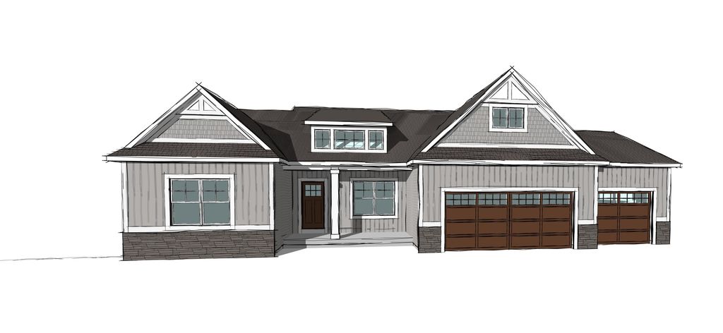 Photo of 1602 Blue Haven Drive #Lot 20, Holland, MI 49424 (MLS # 26011244)