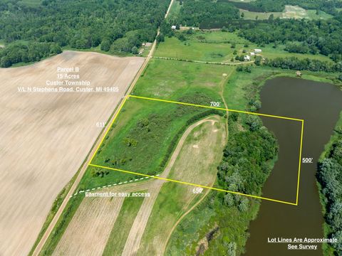Photo of Parcel B N Stephens Road, Custer, MI 49405 (MLS # 25034717)