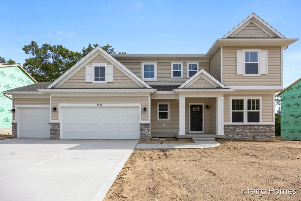 Photo of 1418 Kimber Drive, Lowell, MI 49331 (MLS # 25035334)