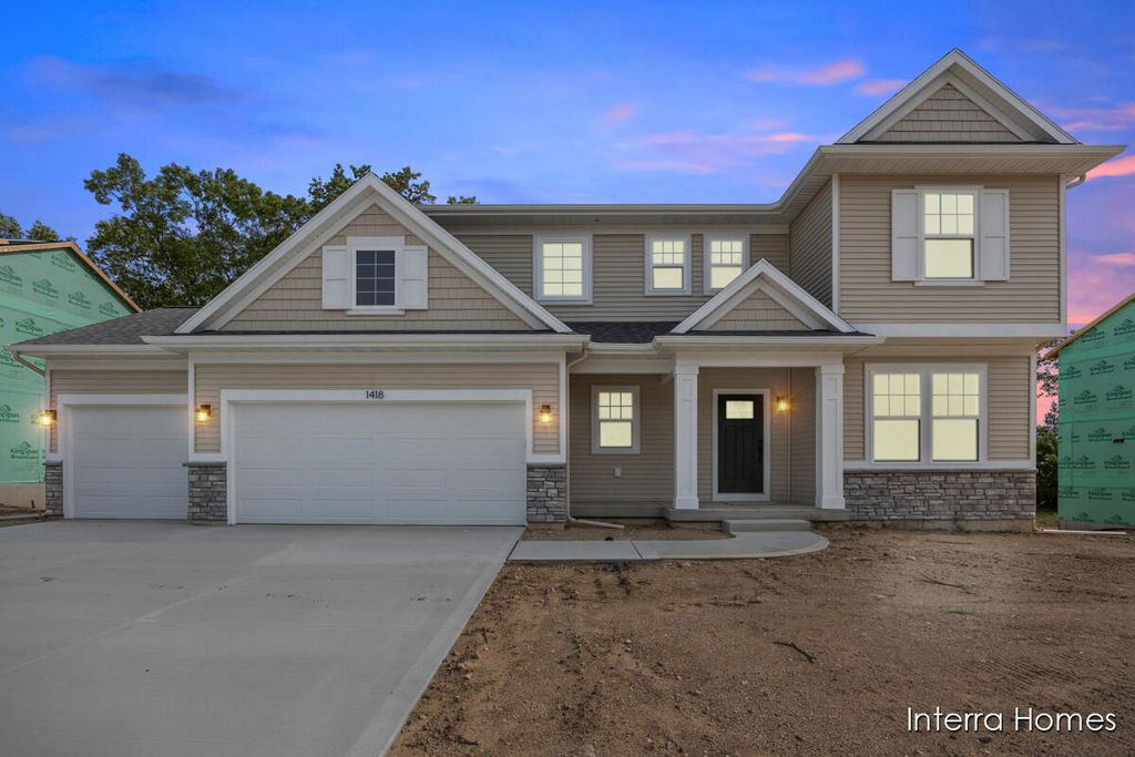Photo of 1418 Kimber Drive, Lowell, MI 49331 (MLS # 25035334)