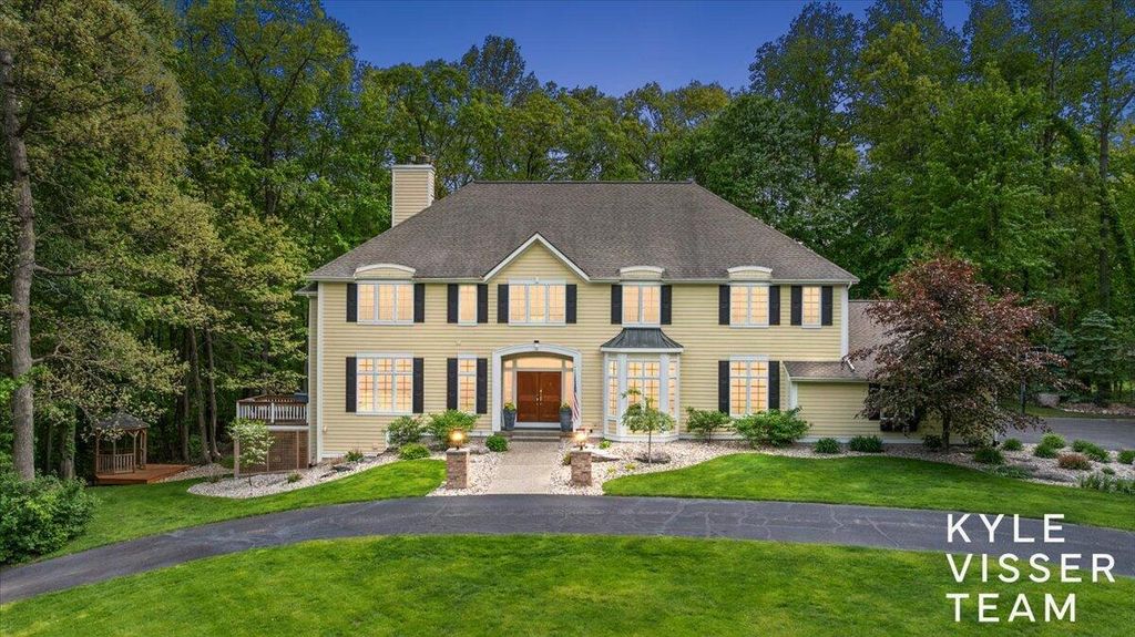 Photo of 4608 Old Grand River Trail NE, Ada, MI 49301 (MLS # 26016930)