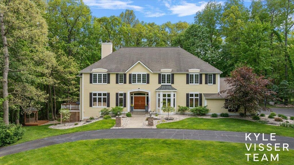 Photo of 4608 Old Grand River Trail NE, Ada, MI 49301 (MLS # 26016930)