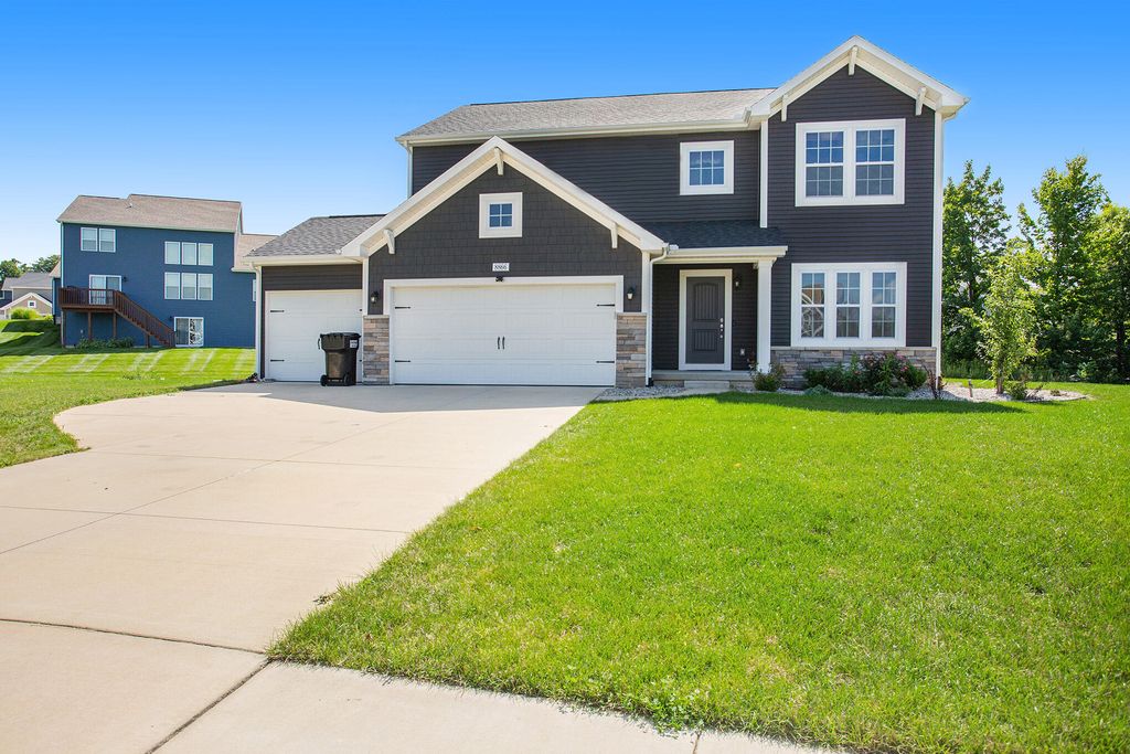 Photo of 8866 Cobble Drive, Byron Center, MI 49315 (MLS # 22036555)