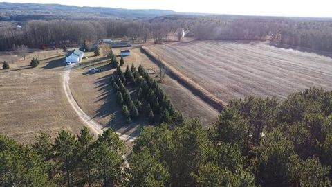 Photo of 7313 W 12 1/2 Road, Mesick, MI 49668 (MLS # 25058830)