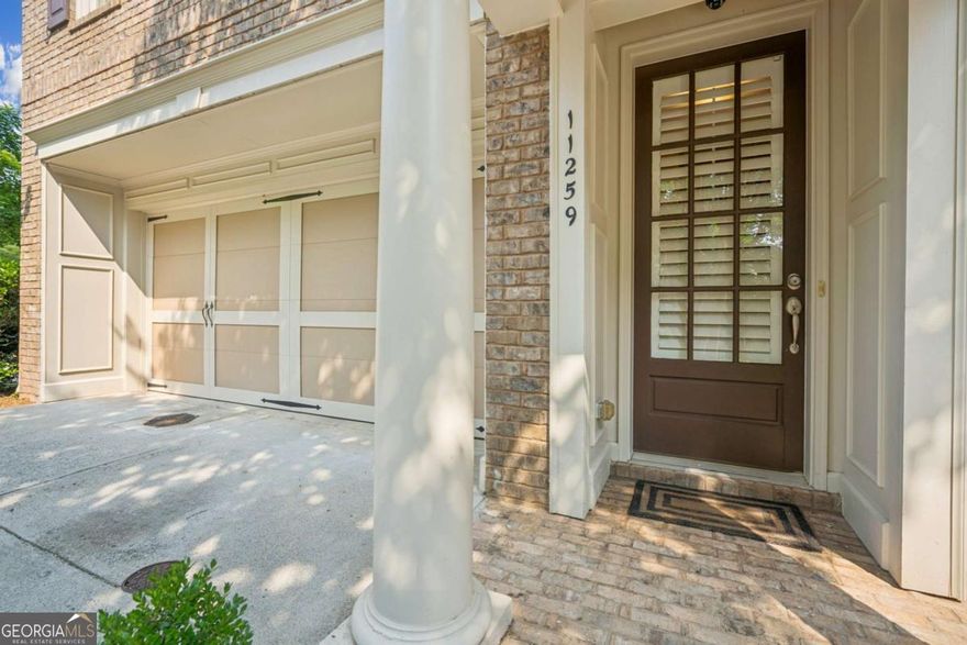 Finally a townhome that lives more like a home. End unit with 2-car garage features wonderful open concept living space with walls of windows and light. One of only a handful of units with large picture window and private views from every room in the house. Well situated within the community to take advantage of guest parking, and close to amenities which include community pool, exercise room, clubhouse. Fast access to GA400 and walking distance to Amphitheater, North Point Mall (redevelopment project in the works!), The Gathering, and on Alpha Loop (in progress). More to love is the well-planned floor plan, including a large kitchen with island, gas cooktop, large pantry and plenty of cabinets and counters. The first floor is perfect space for guest room or keep as movie/entertainment room. Primary and additional secondary rooms upstairs, creating a feeling of penthouse living with unobstructed views. Move right in and make this one home.