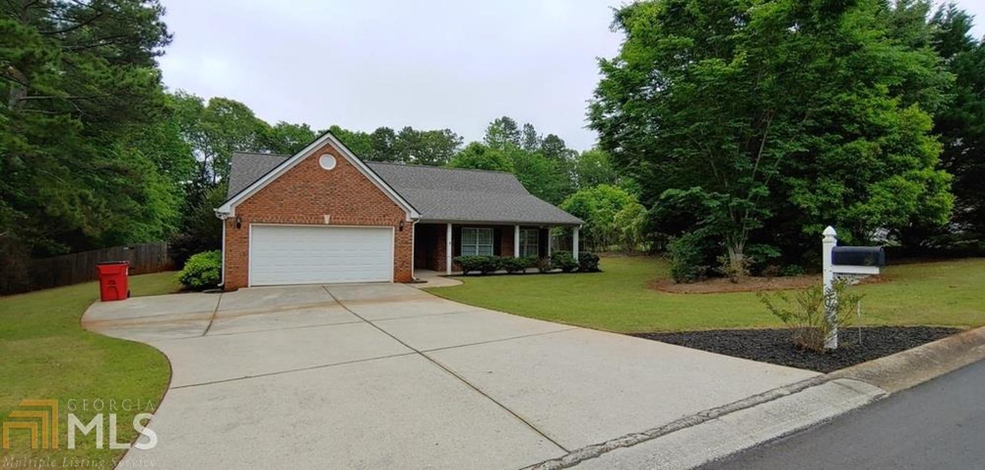Adorable 4 sided brick ranch with lots of upgrades! New tile floors, new laminate floors, new hardware, fans, light fixtures, new counters, farmhouse sink, SS appliances, double oven, new faucets, shower heads, roof and HVAC is less than 1 year old. Built-ins added in the pantry. HUGE fenced backyard!