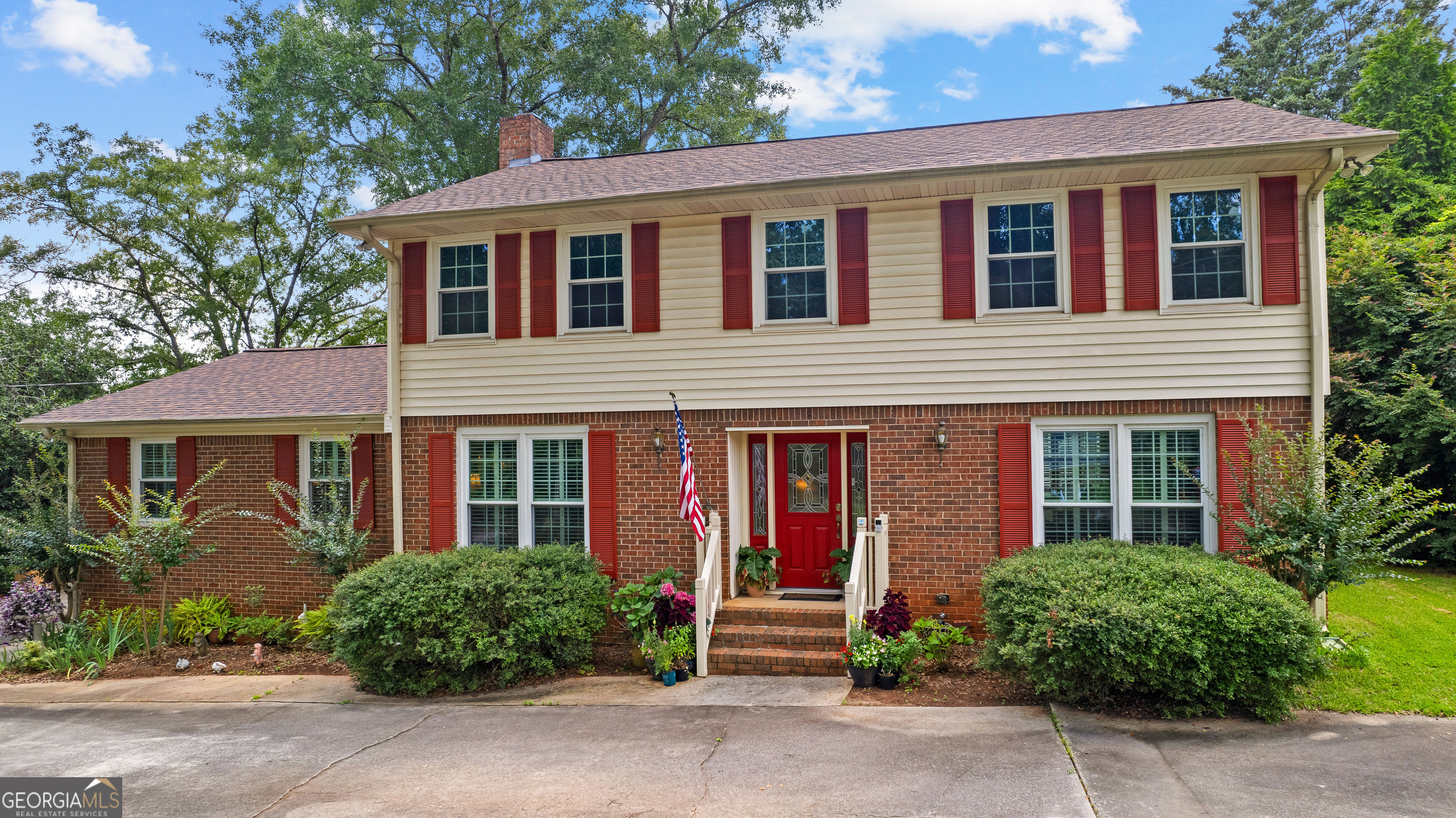 Charming mostly brick Colonial in Desirable Davis Hills. Welcome home to this beautifully maintained all-brick Colonial-style home located in the heart of Davis Hills-just minutes from town! This spacious and inviting residence offers the perfect blend of classic charm and modern comfort. The main floor features a cozy den with a gas log fireplace, a formal dining room, an adorable kitchen with an eat-in breakfast area, a full bath, a large bonus room, and a functional mudroom/laundry space. Upstairs, you'll find four generously sized bedrooms and two full bathrooms, including an oversized master suite with a private bath and ample space to unwind. Gorgeous hardwood floors add warmth, and you'll love the abundance of closet space. Whether you're a first-time homebuyer or looking to upgrade, this home checks all the boxes! Outside, enjoy a beautifully landscaped, fenced backyard-ideal for relaxing or entertaining-and a detached garage complete with a workshop area. Don't miss your chance to own this gem in a sought-after neighborhood!