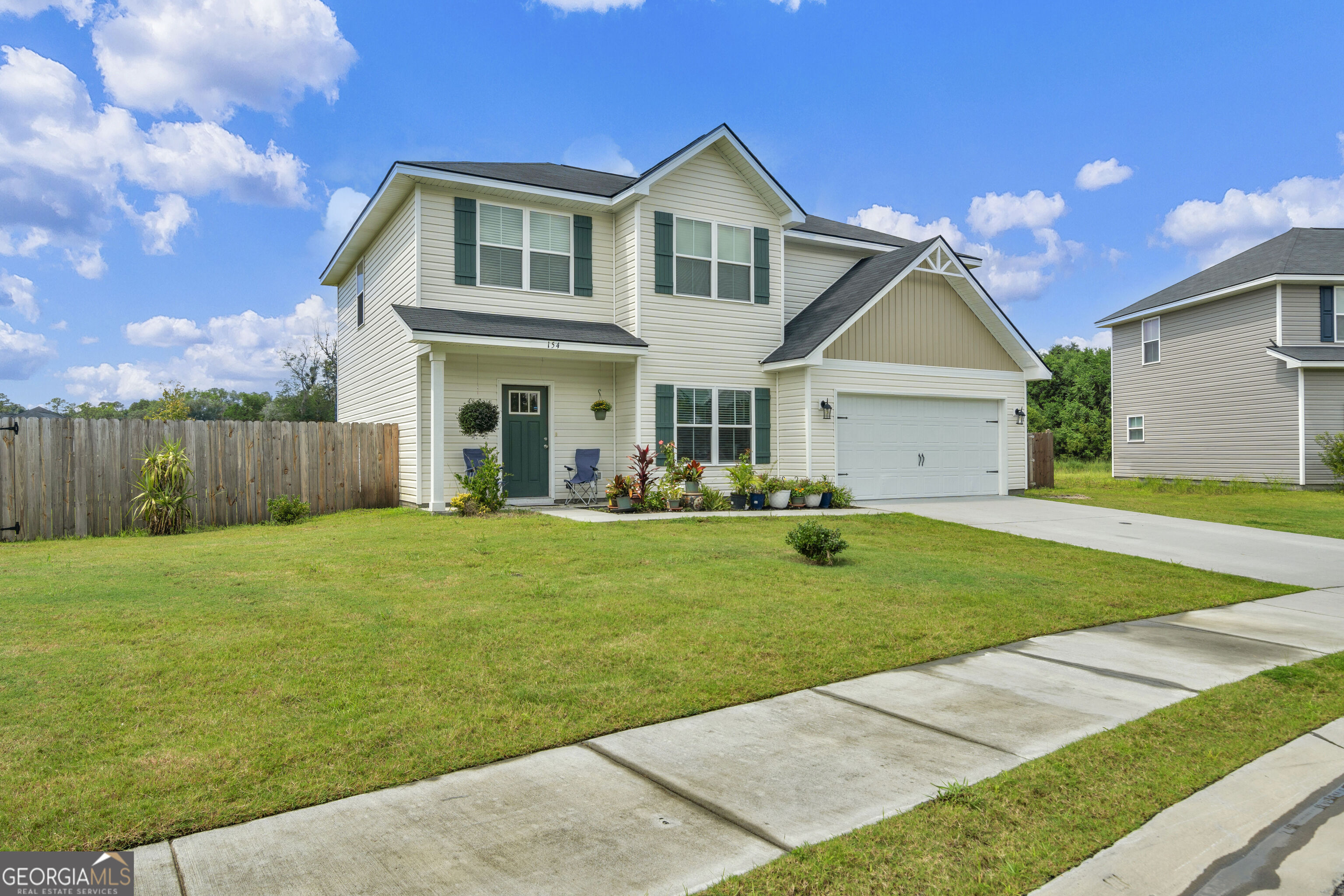 Serene Pond Views in Cherokee Station - Spacious 4-Bedroom Gem! Welcome to your dream home in the heart of Hinesville! Nestled in the desirable Cherokee Station Subdivision, this stunning 4-bedroom, 2.5-bath residence offers tranquil pond views and a perfect blend of comfort and convenience. Step inside to discover a thoughtfully designed layout featuring a spacious primary suite with double vanities, a soaking tub, and two walk-in closets. Each of the three additional bedrooms also boasts its own walk-in closet-ideal for storage and personal space. The kitchen is a chef's delight with stainless steel appliances, a breakfast bar, and easy flow into the formal dining room and separate family room-perfect for entertaining or cozy nights in. Outside, enjoy privacy and peace in the fenced backyard, complete with a storage shed for all your extras. Located just minutes from Fort Stewart, dining, shopping, and more, this home offers both serenity and accessibility. Don't miss your chance to own this beautiful pond-side retreat-schedule your showing today!