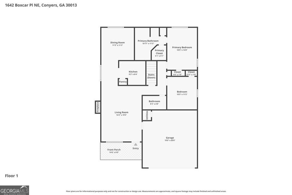 Photo of 1642 Boxcar Place NE, Conyers, GA 30013 (MLS # 10707794)