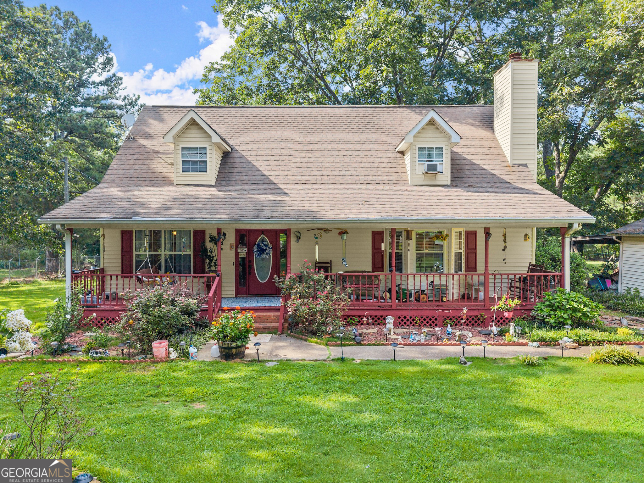 Welcome to 4526 Railroad St, a charming 3-bedroom, 2.5-bath home situated in the heart of Oakwood, GA. Nestled on over 2 acres, this property combines the comfort of residential living with incredible potential for future opportunities. The spacious home offers a functional layout with plenty of natural light, making it ideal for both relaxation and entertaining. The kitchen flows seamlessly into the dining and living areas, creating a warm and inviting atmosphere. Upstairs, you'll find generously sized bedrooms and baths designed with convenience in mind. The property also includes a detached garage, perfect for additional storage, parking, or even a workshop. What truly sets this home apart is its prime location and the possibilities it presents. With over 2 acres in a growing area, this property holds excellent potential for commercial use, making it a smart investment for the future. Don't miss your chance to own a versatile property in the heart of Oakwood-schedule your showing today!