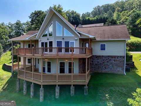 A home in Hiawassee