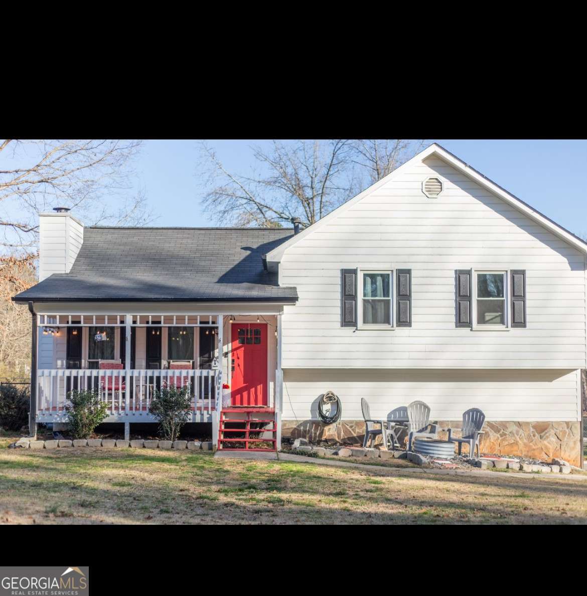 Move-In Ready Charm! This cozy open-concept home features an updated kitchen and bathrooms, a warm wood-burning fireplace is perfect for those chilly, winter days. Enjoy outdoor living with a fenced backyard and extended deck, perfect for relaxing or entertaining. Talk about all the details that will give you peace of mind: The roof is 6 years old, HVAC is 8 years old, The upgrades were completed in 2022. you will love the new floors, new windows, and the interior paint. The exterior was repainted in 2021. The crawlspace was incapsulated in 2023.