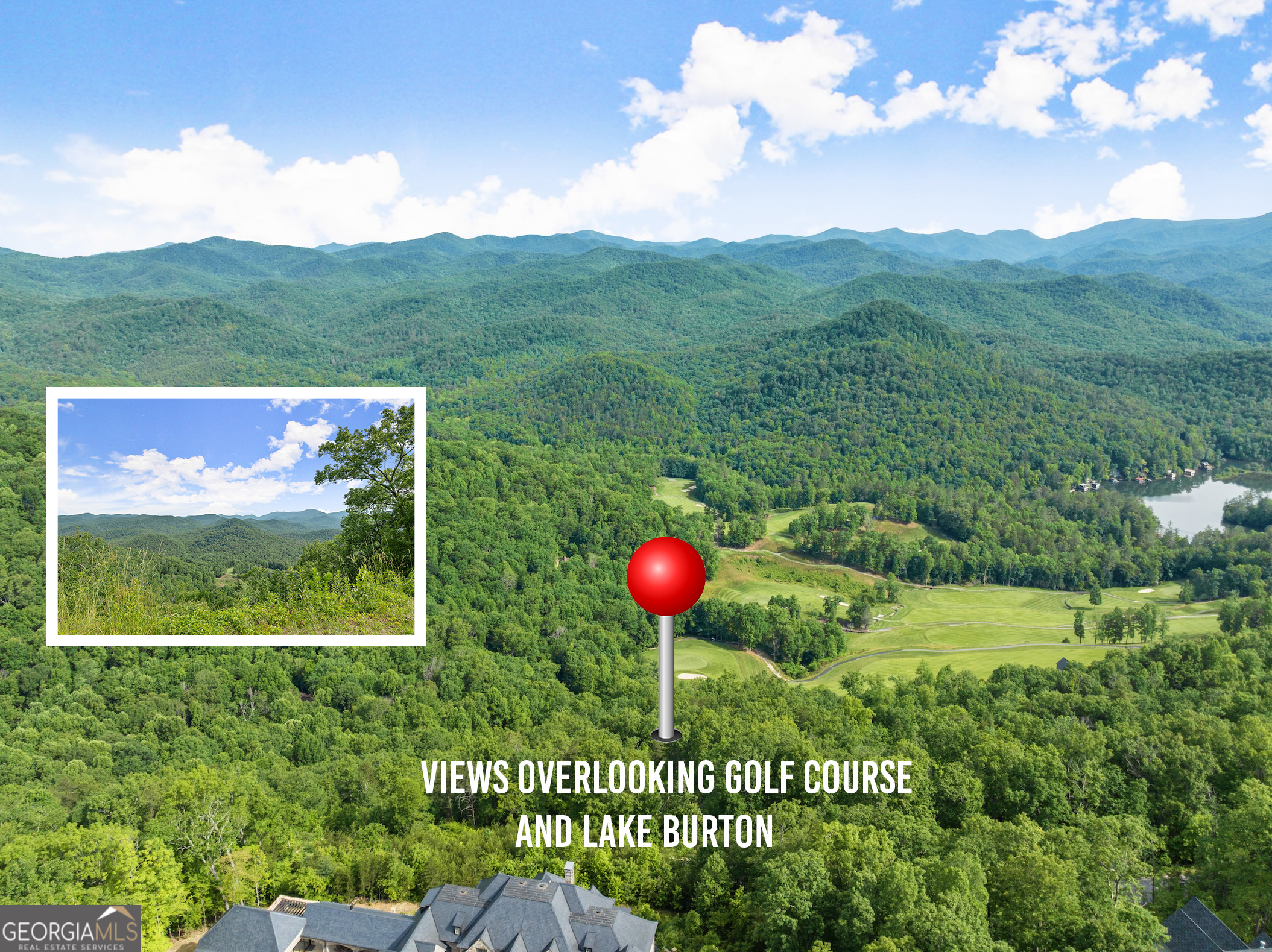 Experience Waterfall Country Club with breathtaking mountain AND Lake Burton views from this 0.72+/- acre lot - one of the most affordable lots in the county that showcases these kinds of views with completely paved access! If you've been looking for a place to build your mountain getaway - Welcome to it!