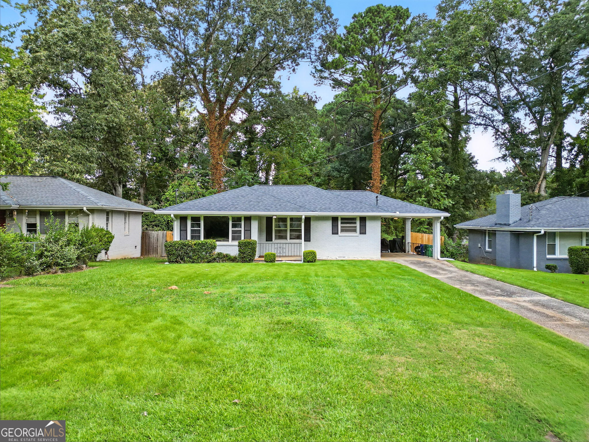 Welcome to 2854 Mitchell Drive, an all-brick charmer where thoughtful upgrades and modern conveniences make this 2-bedroom, 1-bath home truly move-in ready. The seller has invested heavily in improvements so you can enjoy peace of mind for years to come. Major updates include a full roof replacement (2024), brand-new gutters and gutter guards (2023), crawlspace encapsulation (2025), and a recently repaired/replaced A/C duct system (2025). Everyday functionality has been enhanced with a new dryer vent installation and a Tesla Universal Charger for effortless EV charging. Set on a level, fenced-in backyard, the outdoor space is perfect for pets, gardening, or simply relaxing. Inside, the home offers easy, efficient living in a highly desirable Decatur location known for its charm, community, and convenience to shops, restaurants, and major highways. The hard work has already been done-now it's your turn to enjoy the comfort, savings, and lifestyle this home provides! Make a great deal even better with massive savings through special loan programs with the Preferred Lender Envoy Mortgage with Aubrey Wilcox! Ask the Listing Team for the introduction for up to 100% financing or even interest rates in the 4s!