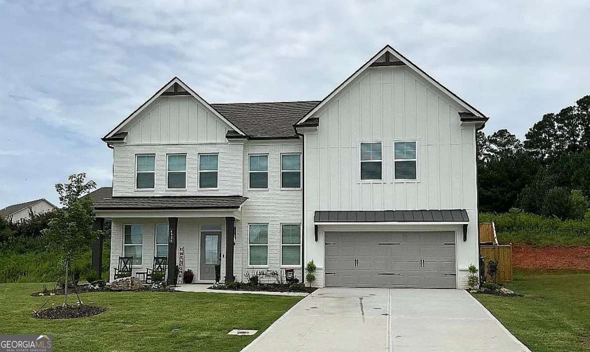 This meticulously maintained home offers a modern and luxurious living experience with a perfect blend of modern design and custom features that set it apart from other properties in the neighborhood. Unique, high-end wall finishes adding character and style. Boasting 4 spacious bedrooms with walk in closets and 3 pristine bathrooms. Kitchen featuring a center island with bar stool seating and walk-in pantry, this kitchen is truly a chef's dream! Enjoy premium finishes and thoughtful touches, the garage is equipped with professional-grade epoxy floors, brand new, high-quality fence that adds both style and durability to the backyard, featuring designed extended landscaping that enhances both the front and backyard! This home is designed with both comfort and style in mind, offering so much more than words can express!