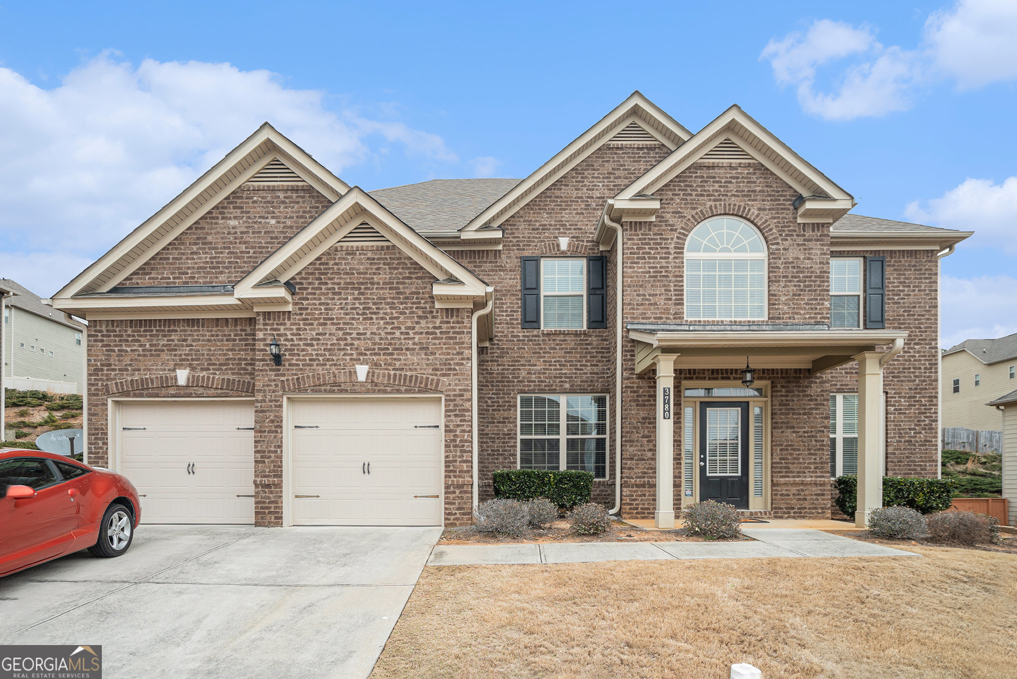 Gorgeous 5BR/4BA Brick Home in Ozora Lake - Premium Swim/Tennis Community! Welcome home to this stunning two-story brick beauty located in the highly sought-after Ozora Lake subdivision, offering resort-style swim, tennis, clubhouse, and playground amenities. This spacious and well-appointed home features 5 bedrooms, 4 full bathrooms, and an ideal layout for both everyday living and entertaining. As you enter, you're welcomed by a grand foyer, elegant archways, and gleaming hardwood floors that flow throughout the main level. The open yet defined floor plan includes a formal dining room with coffered ceilings, a dedicated office or study, and a guest suite with full bath on the main floor-perfect for visitors or multi-generational living. The gourmet kitchen is a chef's dream, featuring granite countertops, stainless steel appliances, tile backsplash, a walk-in pantry, and a large center island. The adjacent breakfast room offers plenty of natural light and opens to the inviting family room, creating the perfect flow for hosting or relaxing. Upstairs, you'll find the luxurious primary suite, privately tucked away with its own staircase. This retreat features a spacious sitting room with cozy fireplace, an oversized bedroom area, and a spa-like en-suite bath complete with double vanities, a soaking tub, a separate tiled shower, and dual walk-in closets. The upper level also includes three additional generously sized bedrooms, each with ample closet space, and two additional full baths. Extra linen closets, attic access, and a laundry room upstairs provide added storage and convenience. Step outside to a large backyard with endless potential-perfect for gardening, entertaining, or adding a custom patio or play area. The side-entry garage, extended driveway, and manicured landscaping add to the home's impressive curb appeal. Located in a peaceful, well-kept neighborhood with easy access to schools, parks, shopping, and dining, this home truly checks every box. Whether you're looking for space, style, or community-you'll find it here. Don't miss this rare opportunity-schedule your private tour today!