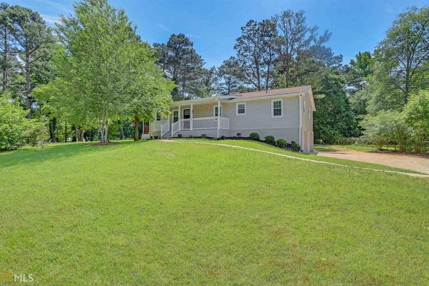 WARNING: Due to a substantial increase of submitted applications, application processing times are being delayed. Please allow up to 10 business days for your application to be processed.   This stunningly renovated 5 bedroom 2 bathroom home features all new flooring, paint, counters and stainless steel appliances, including an electric stove. Featuring a large family room, dining area which opens to a covered patio, 3 bedrooms, 2 bathrooms and laundry room on the main level and a sitting room and 2 guest rooms on the lower level. Call today, this won't last long!