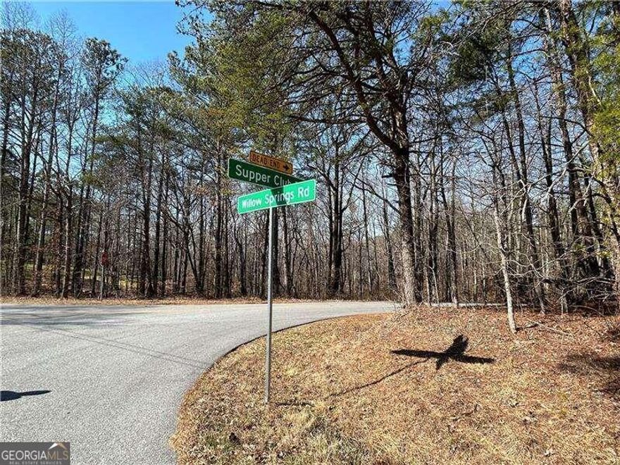 Gorgeous property just waiting for you to build your dream home! With just over 18 acres this property offers country living at its best, yet still close to Downtown Dallas, shopping, eateries and The Silver Comet Trail. This peaceful, corner lot has lots of beautiful hardwoods and several building site locations. You will have plenty of privacy as well since this property borders over 10,000 acres owned by the State of Georgia for Wildlife Refuge. Property also sits on the corner of two roads and has great road frontage extending from Willow Springs Road (857 ft) and Supper Club Road (774 ft). Survey was completed in 2018. Soil test available as well. This is a rare piece of Heaven in Paulding County!