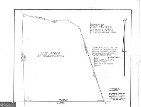 11.12 AC Lowman RD 156 Ellijay GA 30536