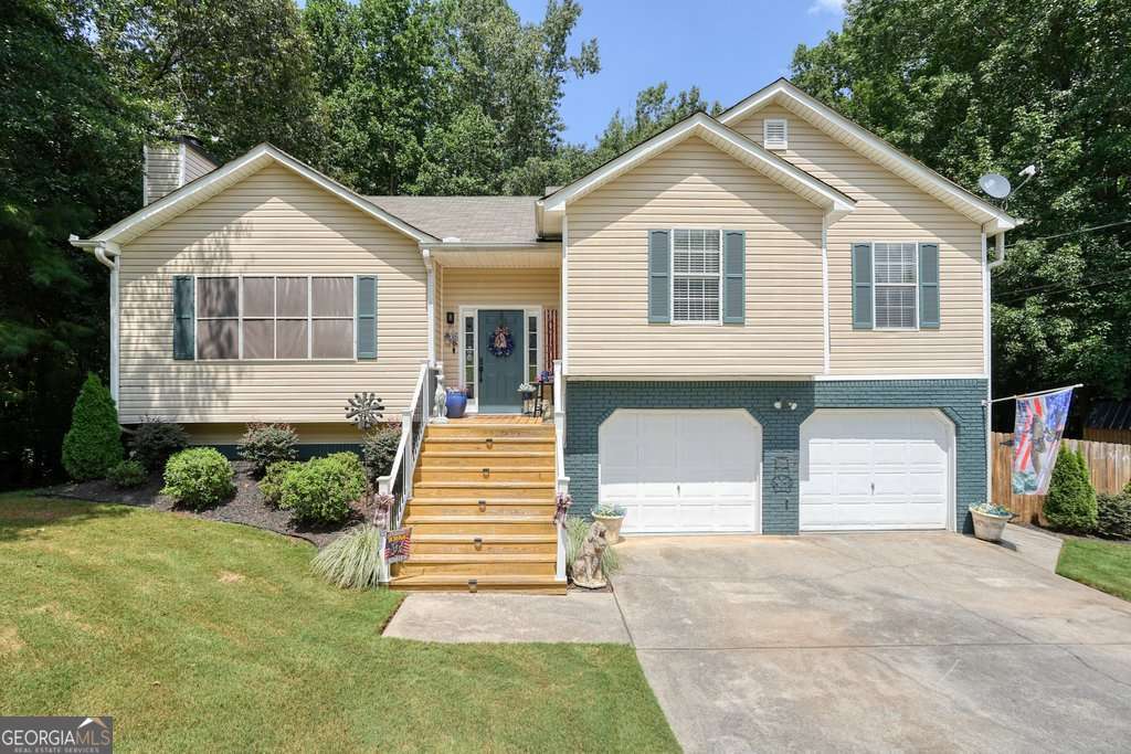 Welcome home to this beautifully updated 3-bedroom, 3-bath split-level gem! Finished In-law Suite to BOOST Step inside to discover thoughtful updates throughout, offering both comfort and style. The spacious living room features a cozy gas log fireplace-perfect for relaxing evenings. Updated gorgeous kitchen, floors & the Master Bathroom oasis. The lower level boasts a fully finished in-law suite with its own private entrance, ideal for multigenerational living or guest accommodations, even potential extra income. The garage is equipped with added insulation, making it perfect for a workshop, home gym, or year-round entertaining space. Enjoy outdoor living with a fully fenced backyard complete with a garden plot and a storage shed for all your tools and toys. NO HOA GREAT SCHOOLS