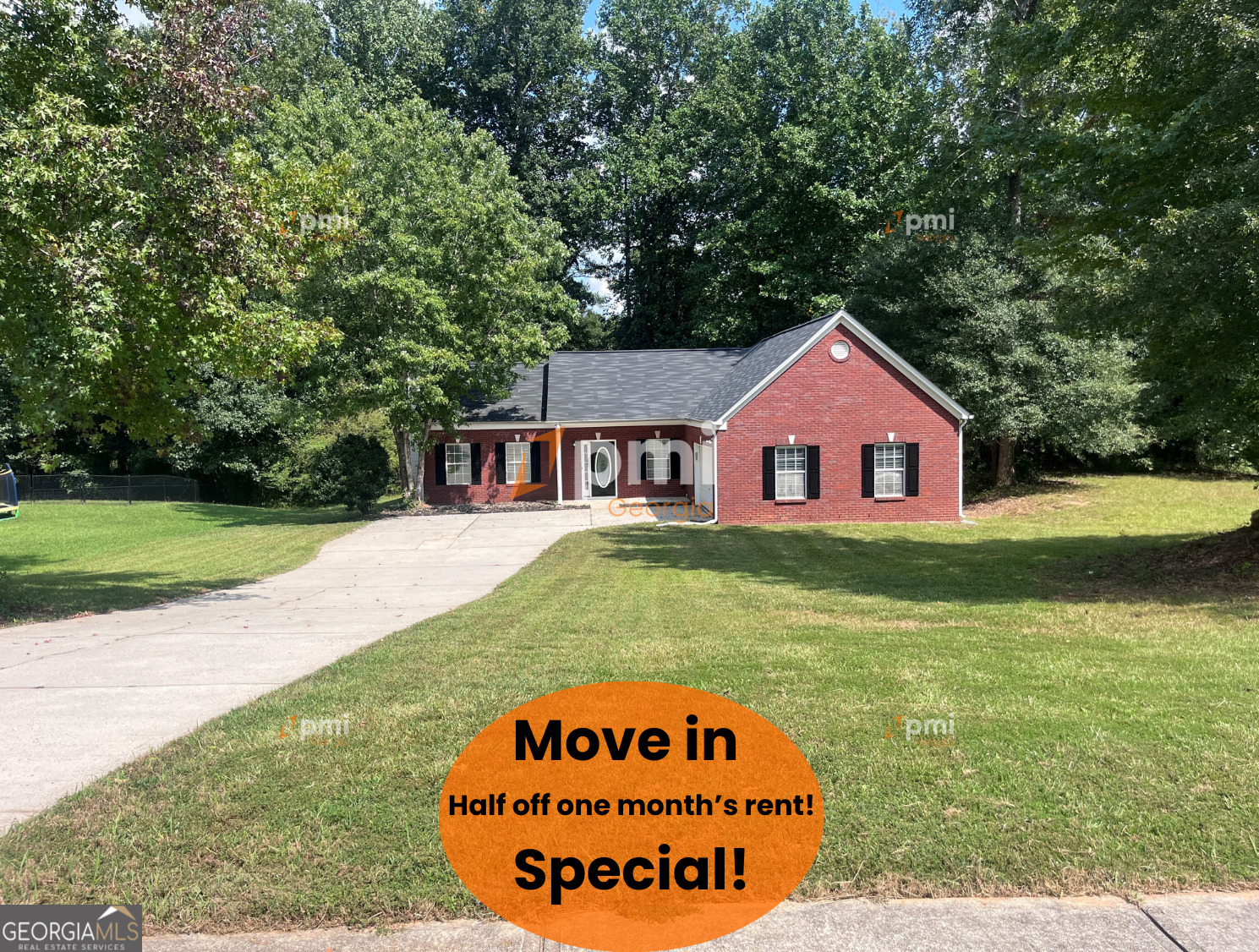 Move in Special! Half off one month's rent! Pioneering a new standard of comfort and style, 224 Autumn Ridge Drive in Griffin, GA, is your gateway to serene living. This charming 3-bedroom, 2-bathroom home spans 1,577 square feet, offering ample space for relaxation and entertainment. Step inside to discover a welcoming interior that seamlessly blends functionality with warmth, making it the perfect backdrop for creating cherished memories. The thoughtfully designed layout ensures every corner of this delightful residence is both inviting and practical. Imagine hosting delightful gatherings in the spacious living areas, or simply unwinding in the comfort of your private sanctuary. The exterior complements the interior's elegance, with a charming facade that sets the stage for what lies within. With no detail overlooked, this home is ready to embrace your lifestyle and become the setting for your next chapter. Experience the perfect harmony of comfort and convenience at 224 Autumn Ridge Drive, where your new beginning awaits.