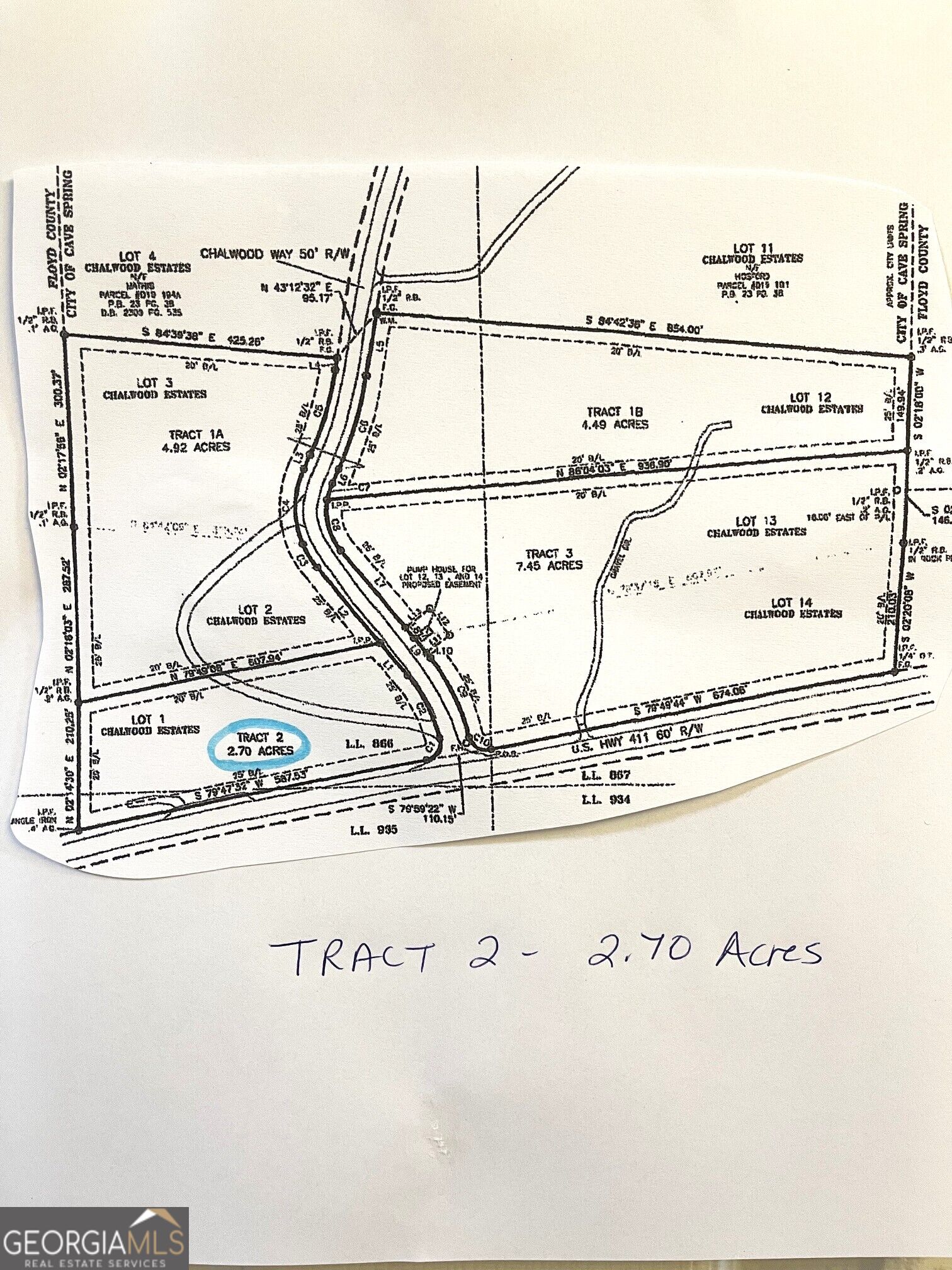 TRACT 2 CHALCREST WAY