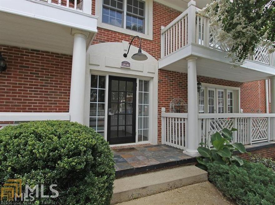 Location, Location, Location!!! Pedestrian/Animal friendly Neighborhood that is convenient to everything.  Large 1BR/1BA in prestigious Highland Hall which is moments away from VA Highland, Poncey Highland, Old 4th Ward, The Beltline, & Piedmont Park. The unit features  hardwood floors, fresh paint, and double French doors  at balcony overlooking the POOL! Kitchen has tile flooring, tile backsplash, corian countertops, and a dining area. Master bedroom is spacious with a large closet and stackable washer/dryer. The Unit is very open and bright and includes all appliances. This is a pedestrian friendly neighborhood that also includes an area for bike storage for the homeowner's for those moments when you want to cycle convenient areas around you.