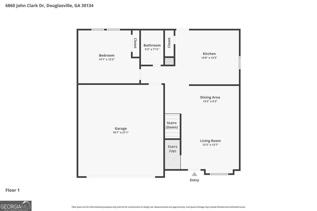 Photo of 6860 John Clark Drive, Douglasville, GA 30134 (MLS # 10737693)