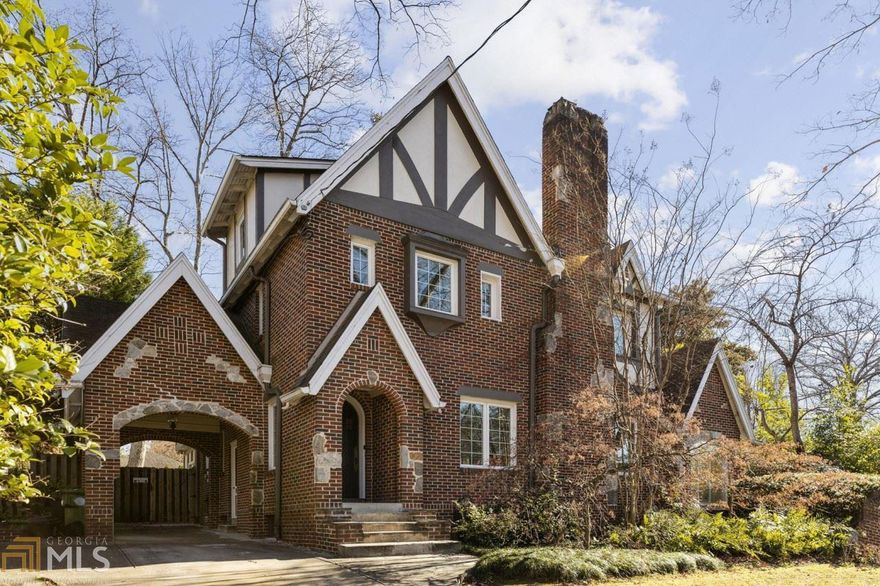 2014 Renovation of this Garden Hills classic. 5 bedrooms, 4 and one half bathrooms. Home occupies high position with great curb appeal along North Hills Rd between Brentwood & Pinetree. Convenient port cochere and side entrance lead to Chef's Kitchen opening to family room & onward to walk-out back yard. The main floor includes gracious living room, dining room and sunroom. Large primary suite with walk-in closet and huge shower with the tub inside shower. Wonderful open spaces for entertaining. Second floor has versatile bedrooms for all ages. Third floor bedroom w/ensuite plus bonus room. Large open unfinished basement. Offered below appraisal.
