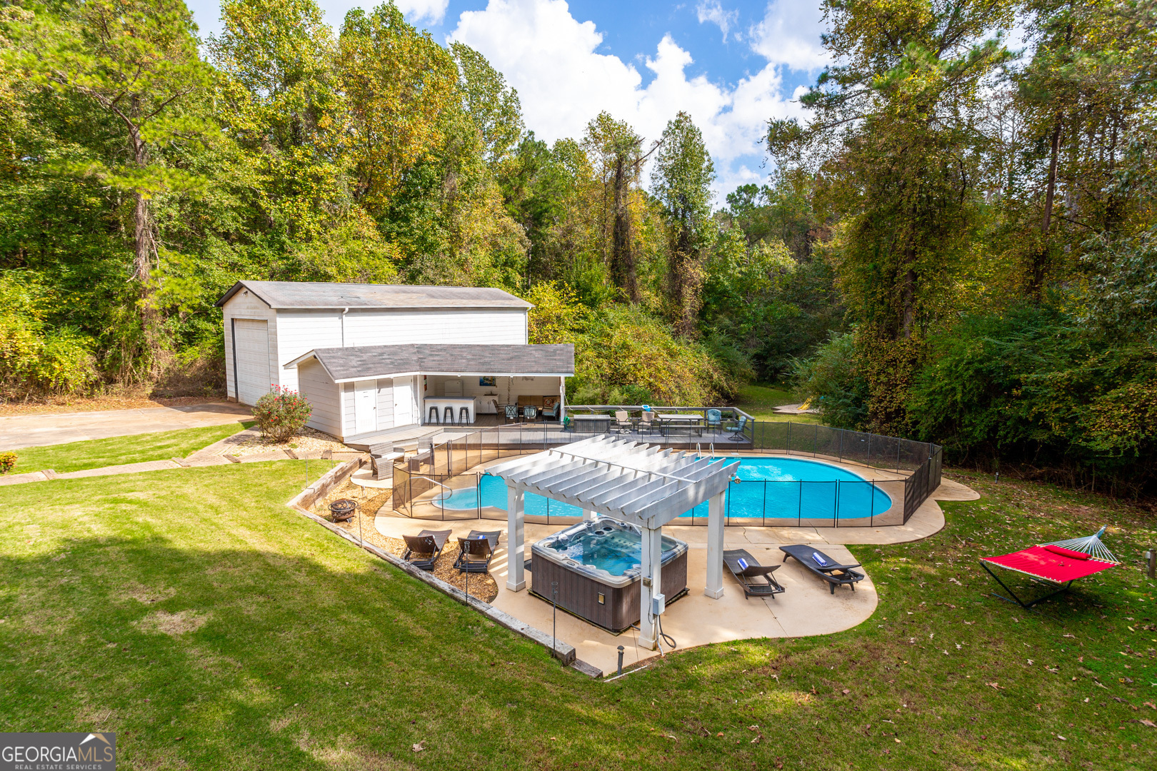 *This property is being offered only as a fully furnished home. The monthly rate is $6,900/month. Please note that the pool is only open during the months of May through September, and closed October through April. Please inquire with your exact desired lease dates. Water/sewer, trash, internet, pest control, landscaping, and pool services are included in the monthly rent. Utilities (power, gas) are not included and are the responsibility of tenants. They can however be included for an additional monthly charge depending on the lease terms. No Section 8. Property is currently occupied, showing by appointment only. If you would only be renting for 3 months or less, we can only rent through Airbnb/Vrbo. If you would be renting for 3+ months, then we would execute a standard lease document versus booking online through Airbnb/Vrbo, which eliminates the websites' booking service fees. Please note the additional terms for a lease: - Rent payable monthly on the 1st of each month - Refundable Security Deposit equal to $6,900 - $350 Cleaning Fee - $500/pet Pet Fee (if applicable)