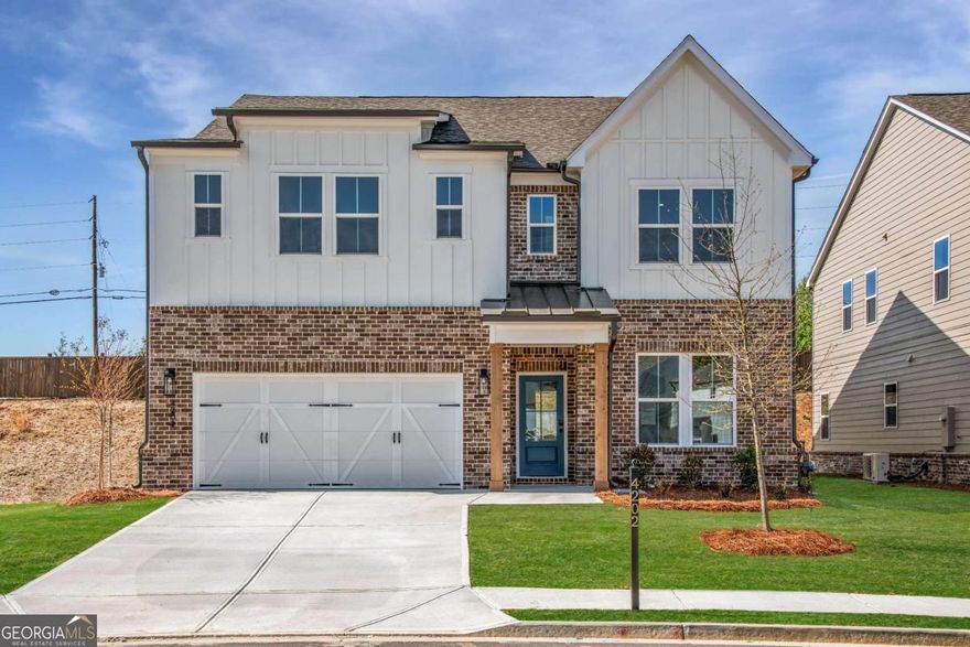 ***Quick move-in opportunity! ***READY NOW! Welcome to 4202 Adler Circle, a beautiful single-family community located in the heart of Buford built by Beazer Homes. This stunning home features 5 beds and 4 baths, offering ample space for comfortable living. The 3133 sq ft layout includes a spacious living room, additional bedroom on the main level, modern kitchen with a must-see island, upgraded cabinets, vent hood, quartz counter tops, and a casual spacious dining area. The primary suite boasts modern trim, great natural light and private balcony access perfect for morning coffee, while the additional bedrooms provide plenty of room for family or guests. Step outside to enjoy the covered patio and spacious private back yard, perfect for entertaining or relaxing. Additional highlights include Energy Star Certified, Zero Net Ready (for solar), charger for electric vehicle, spacious loft, solid surface floors and a 2-car garage. Located in the desirable Paddocks at Doc Hughes neighborhood, this home is close to I-85-two exits from Mall of Georgia, making it an ideal choice for those seeking convenience and comfort. Beazer Homes is proud to be America's #1 Energy-Efficient homebuilder. In 2024, our homes achieved an average net HERS score of 37 (including solar) and a gross HERS score of 42-the lowest publicly reported scores among the top 30 U.S. homebuilders identified by Builder Magazine's Top 100 list (ranked by 2024 closings). Take advantage of our special buyer incentives which may include closing costs, design studio upgrades, FLEX dollars, and more. Contact us today to learn more about how you can benefit from these exclusive offers.