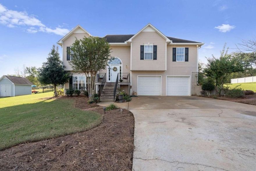 BACK ON THE MARKET AT NO FAULT TO SELLERS: First time on the market since built! With 4 beds, 3 baths, & a large bonus room downstairs for entertaining, there is plenty of space for everyone. The master has a large bathroom, separate tub/shower, and a walk-in closet. The int was recently painted, new LVP flooring installed, HVAC system, & fencing in the backyard. Outside you will also find a big back porch, a greenhouse & lots of fruit/nut trees: Mulberry, Plumb, Peach, Walnut, & Pecan!  Also, there is a gas line and outlet for a gas stove in kitchen or it stay electric.