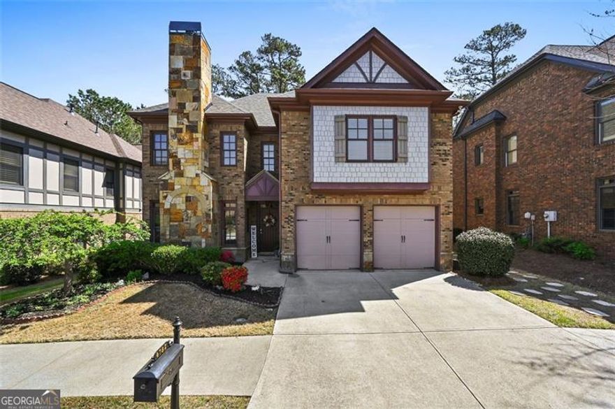 Welcome to 4782 Lakeway Place, a beautifully designed 4-sided brick home nestled in the sought-after Parkside Manor community in Alpharetta, GA. This exceptional residence offers a blend of sophistication and convenience, with direct access to top-rated schools, premier shopping, dining, and entertainment.  This spacious home features 5 bedrooms and 4 bathrooms, including a convenient main-level bedroom/sunroom with a full bathroom, perfect for guests or a home office. The floor plan boasts gleaming hardwood floors throughout the main level, creating a warm and inviting atmosphere.  Upstairs, the expansive master suite provides a private retreat with a spa-like ensuite bathroom and generous closet space. Three additional well-appointed bedrooms offer ample space for family and guests.  Residents of Parkside Manor enjoy exclusive access to a community swimming pool and a private entrance to Webb Bridge Park Trail and Webb Bridge Park, offering endless opportunities for outdoor recreation.  With its unbeatable location, elegant design, and access to top-tier amenities, this home presents a rare opportunity to enjoy luxury living in Alpharetta. Schedule your private tour today!