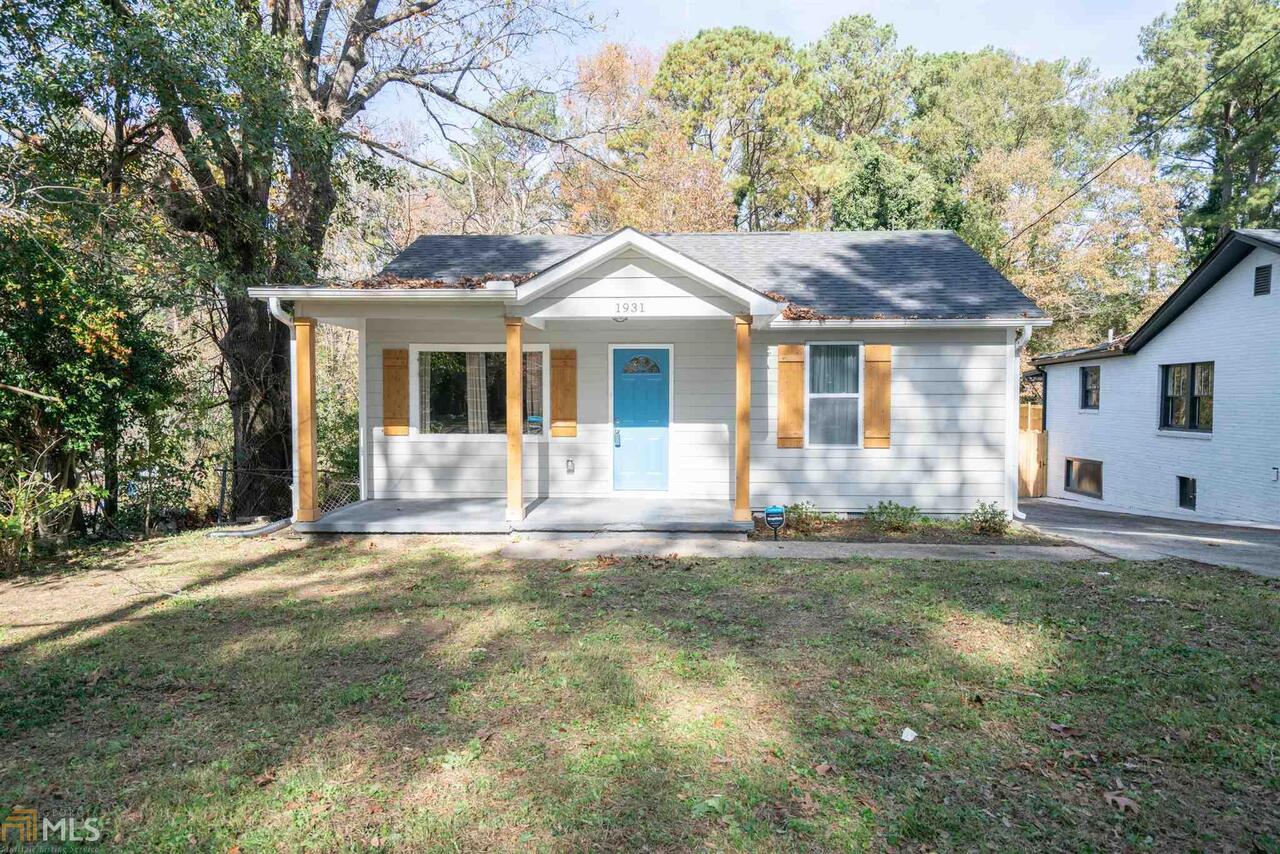 *NEW* Complete Modern Rehab! Don't miss an opportunity to own in HOT Atlanta Westside only 2 miles from booming Westside Beltline, Bankhead Marta Station and nearby schools. Only 3+ miles from Mercedes-Benz Stadium. Quiet street and neighborhood centered between the historic Atlanta districts of Grove Park and Dixie Hills. Everything is NEW to the studs...New Doors, New Plumbing, New Heating/Air System and Duct Work, New Kitchen, New Appliances, New Sinks, New Counters, New Cabinets, New Shower/Tub and Toilets, New Walls, and New Paint! Oh my! Come see this 3Bd/2Ba charming mid-century 2-level bungalow transformed to modern chic living style. The home features all new windows welcoming in tons of daylight! Stainless steel appliances, granite countertops, and stylish tiling in bathrooms. Fully finished basement with private separate entrance features large bedroom and living area perfect for teenager or guest suite, office space, exercise room or Man Cave! The possibilities are limitless! Large W/D closet space fits full size side-by-side washer & dryer and offers pantry/storage space as well. "Crawl Space" is actually a full standing height, large room with cement flooring and locked exterior access excellent for storage, bicycles, lawn equipment, etc. It is feasible to add a bathroom in the basement. Extremely durable HardiePlank exterior cement lap siding with a soft, wood-like grain finish. Flat front yard and large, flat backyard.