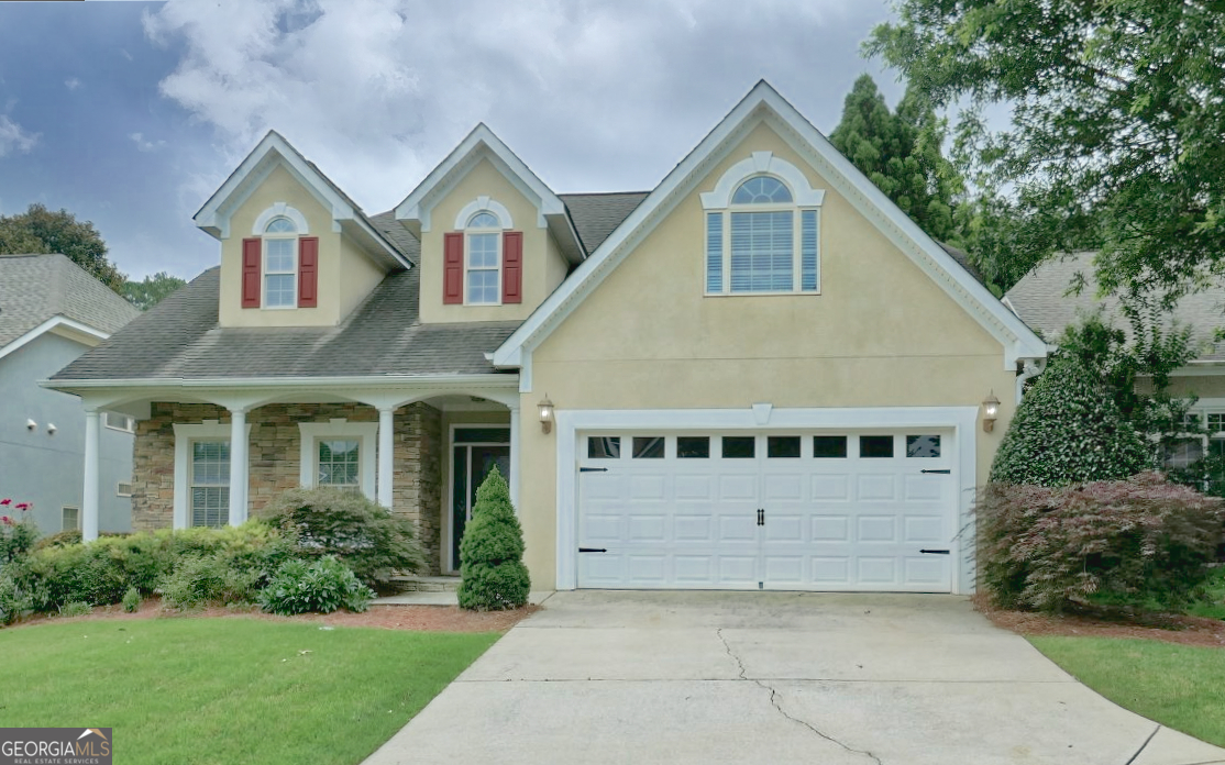 Wonderful home in the gated country community of Eagle's Landing Country Club. Eagle's Landing is conveniently located close to I-75, medical facilities, schools, shopping and more. This lovely home has tons of space and is perfect for daily family living, entertaining and more. The grand 2 story foyer entrance opens into the family room, kitchen and keeping room. The kitchen has high quality cabinetry, granite counters, stainless appliances, and opens into the breakfast area. A 2nd kitchen is located off of the breakfast area which could be converted to additional living space. The oversized primary bedroom has a sitting area and adjacent full bathroom with granite counters, dual vanities, separate shower, and walk in closet. On the 2nd level you will find 3 bedrooms which are serviced by a full bathroom, a large bonus room and a loft area. A lovely patio is located off of the main level and is adorned with lovely plants and is fenced in. Membership to Eagle's Landing Country Club is available.