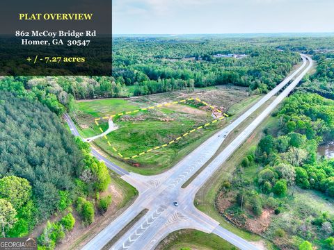 862 McCoy Bridge RD Homer GA 30547