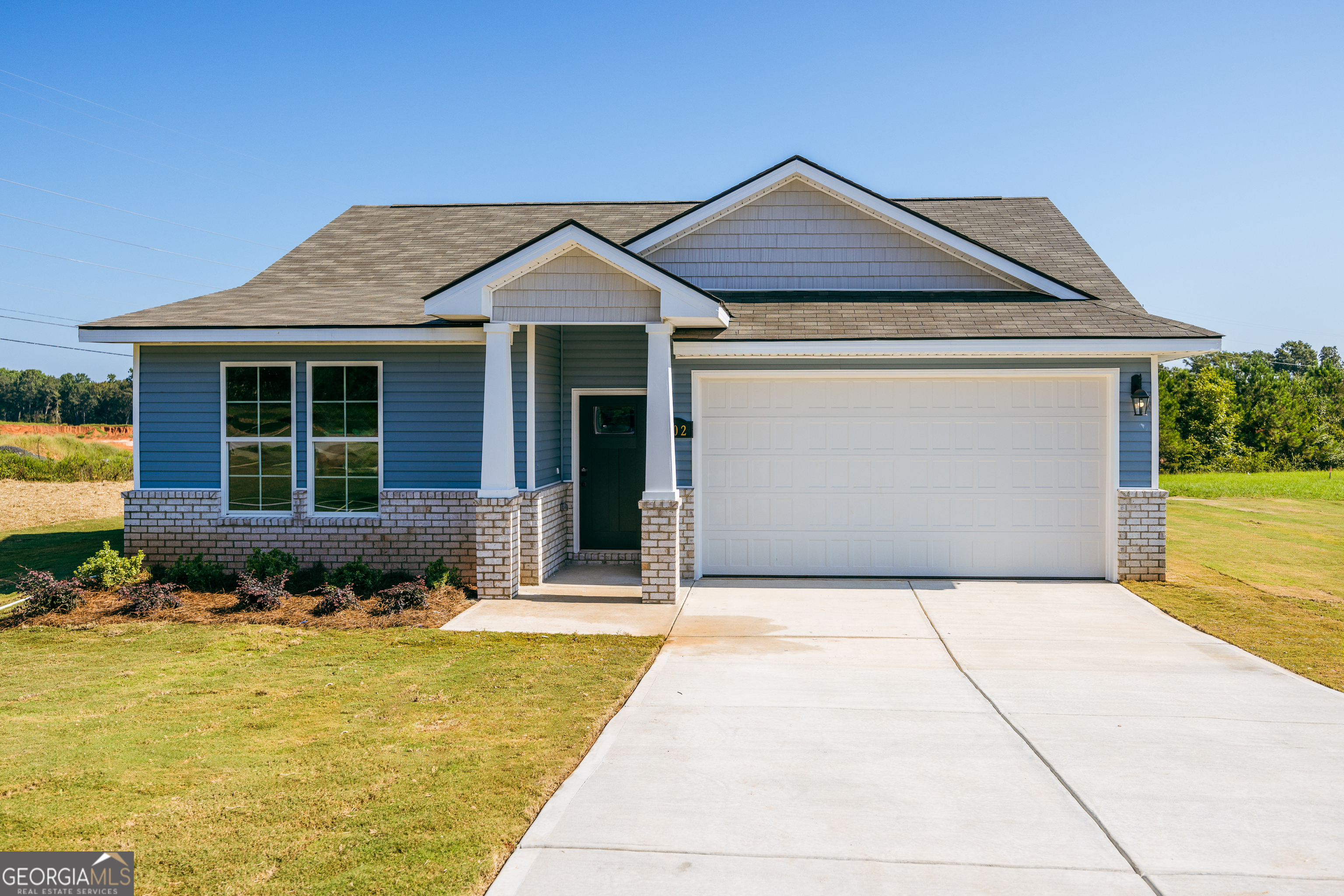 Evermore Homes presents the "Phoenix Craftsmen" Floor Plan to Ivy Glen Subdivision. This new construction home offers a split single story floor plan with rear covered patio. LVP in the main living and carpet in the bedrooms. This home features a spacious kitchen which is open to the great room and the dining room making this area feel like the heart of the home. The kitchen overlooks the family area and includes white kitchen cabinets with bonus tall upper cabinets, Quartz countertops, stainless steel Frigidaire appliances, pantry closet and tons of counter space as well as an island. The impressive primary bedroom features a walk-in closet located conveniently in the primary bathroom. The primary bath features double vanity and shower. Make this house your home today! "NOTE: In Virtual Walk Through Links - Colors & Styles may vary from actual home."