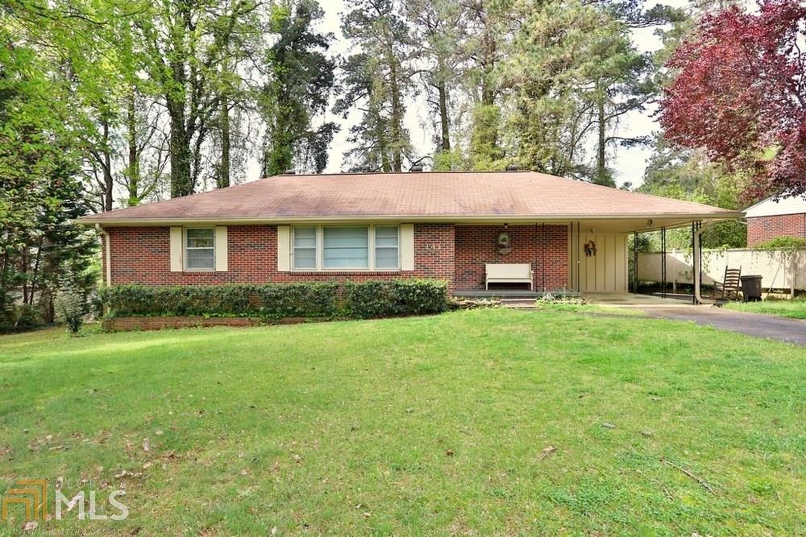 Charming 4 sided brick ranch home in an up and coming neighborhood. It is located close to the expressway and shopping centers. Original hardwoods throughout, under the carpet. Home features huge sunroom, great for entertaining! This well cared for home would be a great house for anyone who wants to have a short commute intown. This one will not last long!
