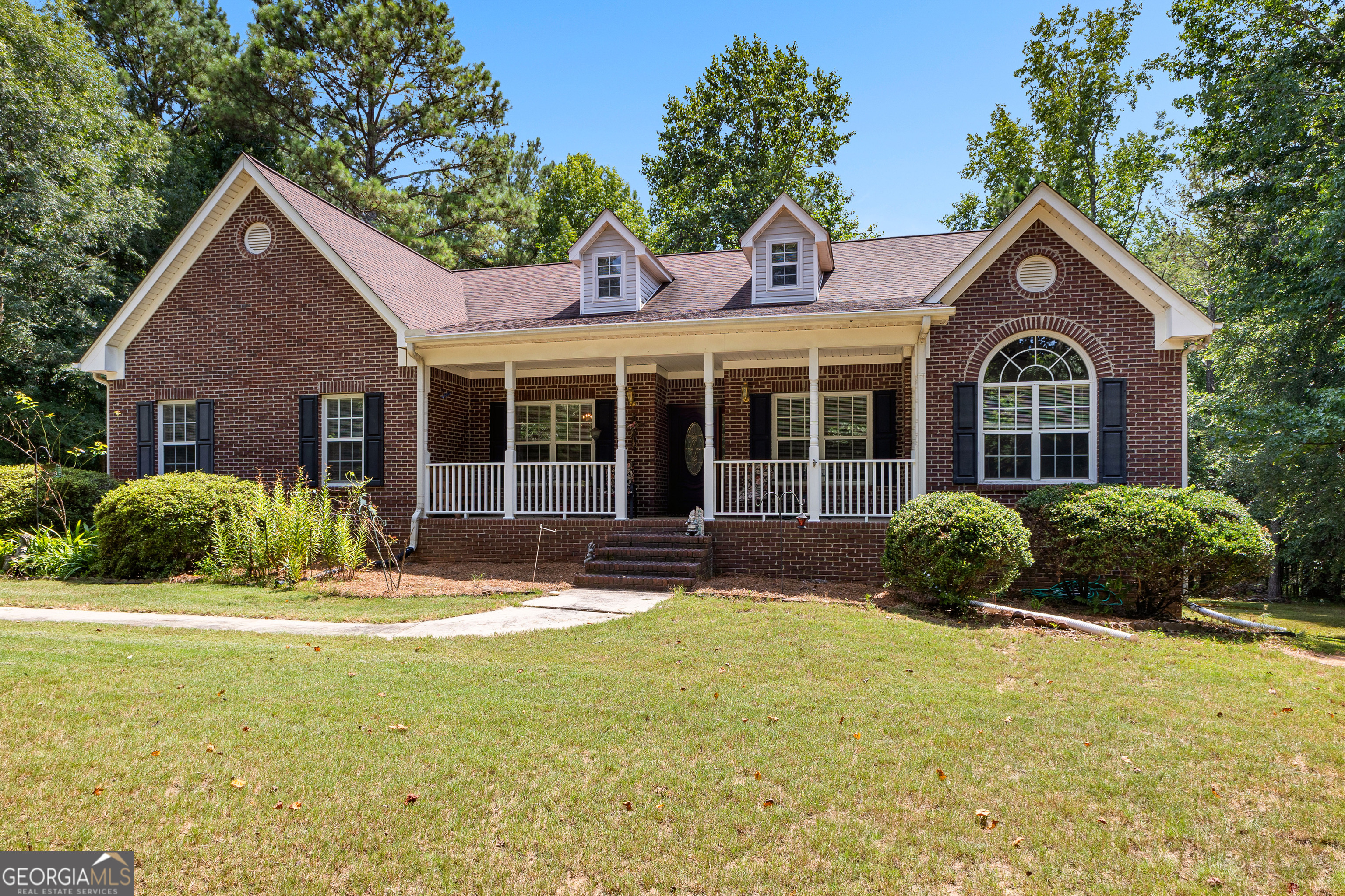 CHECK OUT THIS NICE BRICK RANCH HOUSE! This is a one owner custom built home that was built with love and well taken care of. This is a 3BR/3BA, Possible 4th Bedroom in Basement. It is a 3 sided Brick Ranch home with a partial finished basement on a private wooded 2.1 acres located in a cul-de-sac. When you walk inside the home you will find freshly interior painted, hardwood & LVP flooring in the living room (could be used as an office), separate dining room, family room w/fireplace. Spacious Eat-in kitchen & bar with a breakfast room view of private backyard, screened-in porch and additional deck. Split bedroom plan. Master bedroom on main with jetted tub and separate shower, double vanity and his/her walk-in closet. finished and unfinished Basement with possibility of 4th bedroom, full bath and an exit to concrete patio. Schedule your tour today! https://youtu.be/fbD0l3aRasI