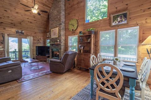 A home in Mineral Bluff