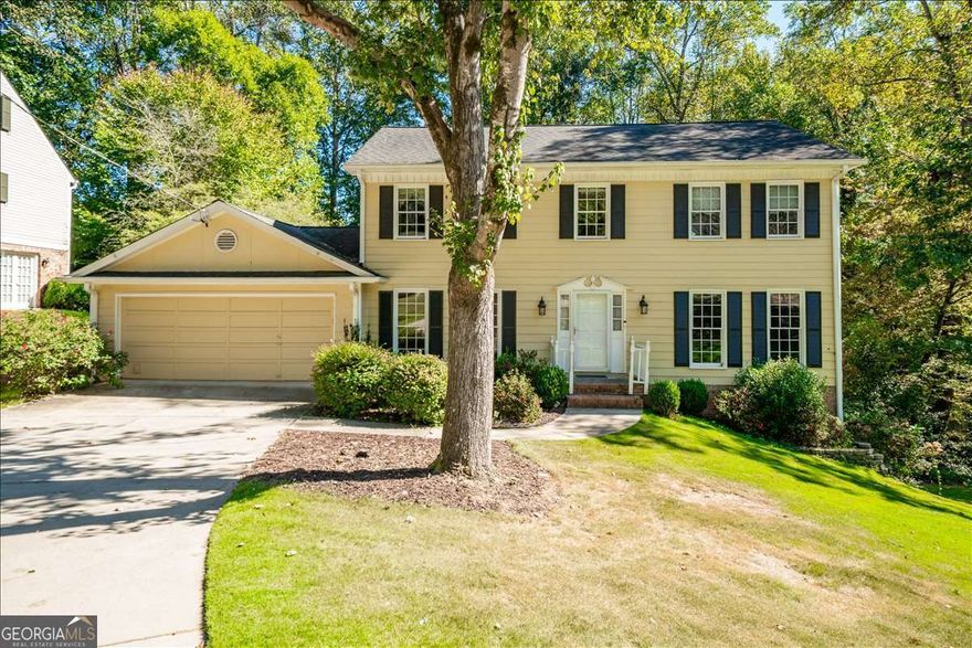 Perfectly situated in one of East Cobb's most beloved and established neighborhoods, this 4-bedroom, 3.5-bath home with a finished basement is your chance to get into the top-ranked Walton High School district at an incredible value.  Tucked on a quiet, private lot, this home offers the ideal canvas to bring your design vision to life. The spacious backyard is ready for playsets, firepits, or a future pool-whatever fits your lifestyle.  Just minutes to Buckhead, Sandy Springs, and all the conveniences of East Cobb-Whole Foods, Trader Joe's, Starbucks, Lululemon, Pottery Barn, Sephora, and countless boutiques and dining spots are just around the corner. Quick access to I-285, I-75, and GA 400 makes commuting a breeze.  School trifecta: Sope Creek Elementary, Dickerson Middle, and Walton High-some of the most sought-after schools in Georgia.  Whether you're ready to renovate or build new memories, this is your chance to make Riverhill home. Opportunities like this don't come around often-bring your vision and make it yours!