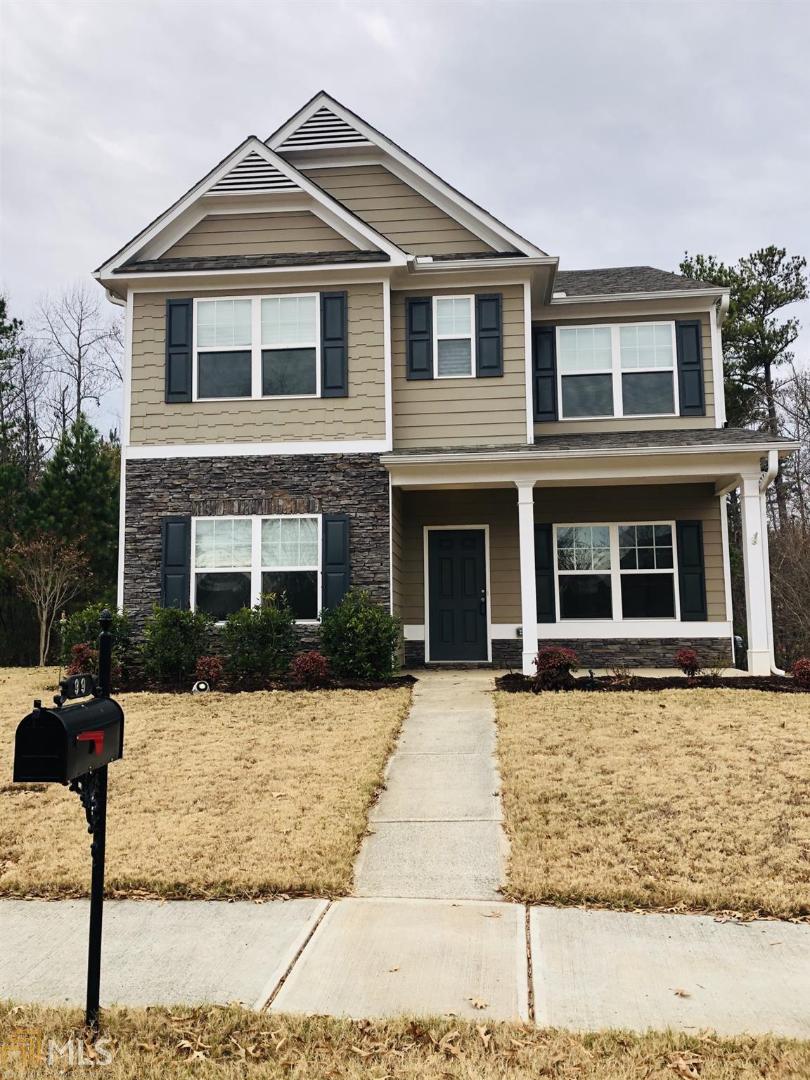 Sought After 4Br 3BA Savannah Floorplan available in the Summerlin Neighborhood close to all of the Shopping & Dining Newnan Has to Offer. Easy access to I85, Ashley Park and Piedmont Hospital. Direct access as well to the Linc Walking and Hiking Trail from the Neighborhood. This home Boasts on the Main Floor a Large Open Floorplan with Hardwood Floors. A Guest Suite Bedroom with a walk in closet and Full bath access from the Bedroom. Functional Kitchen with Granite Countertops and Island perfect for Gathering. Upstairs offers Wall to Wall Carpet. An Oversized Master BDRM W/Split floorplan. LG Master Bath with Sep Soaking Tub and Shower. Dual Vanities. LG Walk in Closet. Two additional bedrooms Upstairs with a Large Full Bath and Walk in Closets as well. This Home Features an Upgraded Covered Cozy Back Patio Perfect for Relaxing. No Worries about Parking as it is the only Home that comes with an ADDITIONAL PARKING PARD just for this Home to use!! The View front Porch and back is Stunning overlooking the Natural Wooded views behind and the Tranquil Harrison Park Directly in Front. This Home Feels and Shows like a Brand New Construction with Barely being lived in and Meticulously Maintained. Don't Miss this Opportunity!