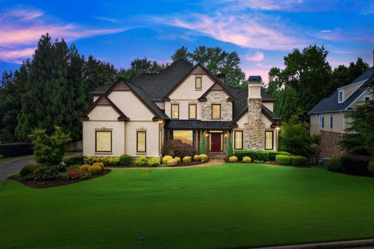 You will love this custom-built home in a top swim & tennis neighborhood in East Cobb. The cul-de-sac & flat lot makes it an ideal location. Welcome home to this meticulously maintained property w/original homeowners. You will notice new high-end windows, newer roof, 3-car garage, & beautifully landscaped property that feels like paradise. Walk into the 2-story foyer that opens to the light filled dining room area w/space to host large parties. Step into the impressive 2-story great room w/floor to ceiling windows, coffered ceiling & fireplace flanked between built-ins.Gather in the heart of the home in the kitchen w/custom wood cabinetry, granite island w/gas & electric burners & pantry. Enjoy natural light in the eat-in breakfast area w/large picture windows that open to the keeping room w/floor to ceiling stacked stone fireplace or lounge on the large composite deck. Getaway in your private retreat on the main w/oversized primary bedroom suite. Relish sitting fireside in the sitting room w/soaring vaulted ceiling & indulge in the large bathroom w/2 walk-in closets, 2 vanities, jetted tub & walk-in shower. You have plenty of space w/4 upstairs bedrooms w/large walk-in closets connected by 2 adjoining baths & addl bonus room/office. Watch a show or play your favorite game in terrace level w/multiple rec rooms, custom built theatre, kitchen, full bath, & 2nd office. Entertain on the covered stone patio w/Undercover Systems w/space for hot tub or outdoor kitchen. Relax by the firepit listening to the peaceful waterfall in the private, fenced backyard. Award-winning schools & amenities including Olympic size swimming pool, 4 tennis courts, clubhouse, playground, 2 lakes & hiking trails complete the attributes that make this your must have home.